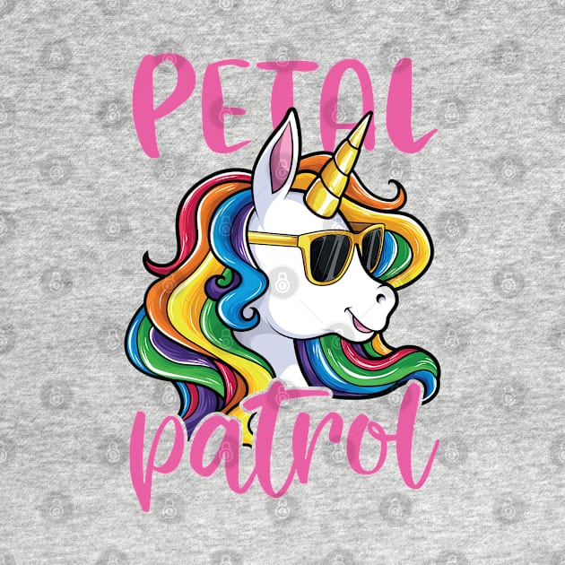 Flower Girl Shirt Wedding Unicorn Petal Patrol by Pennelli Studio